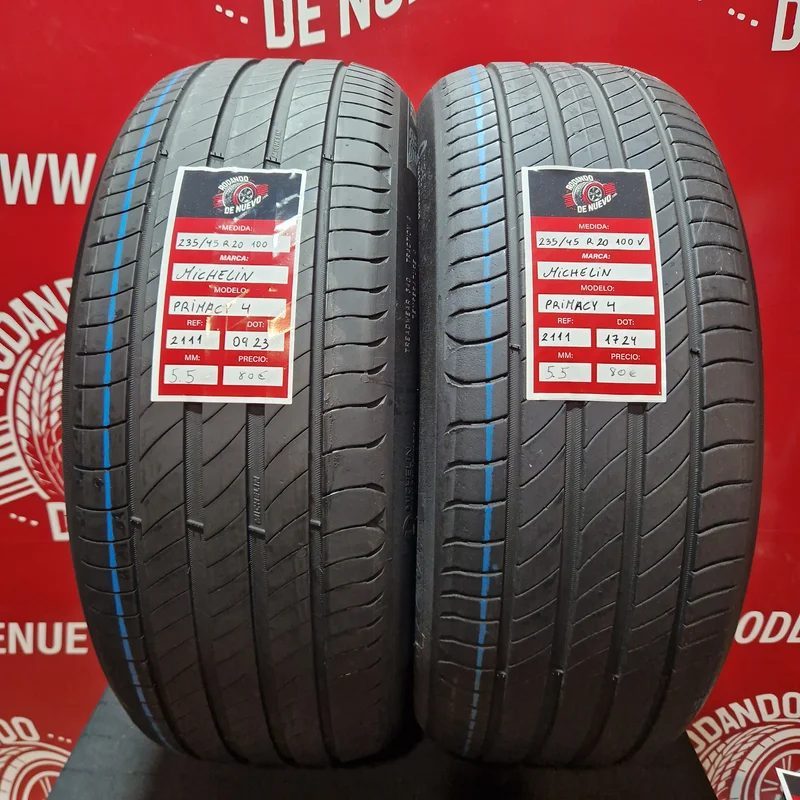 2x 235 45 R20 100V Michelin 5.5 mm DOT 0923/1724 [2111]